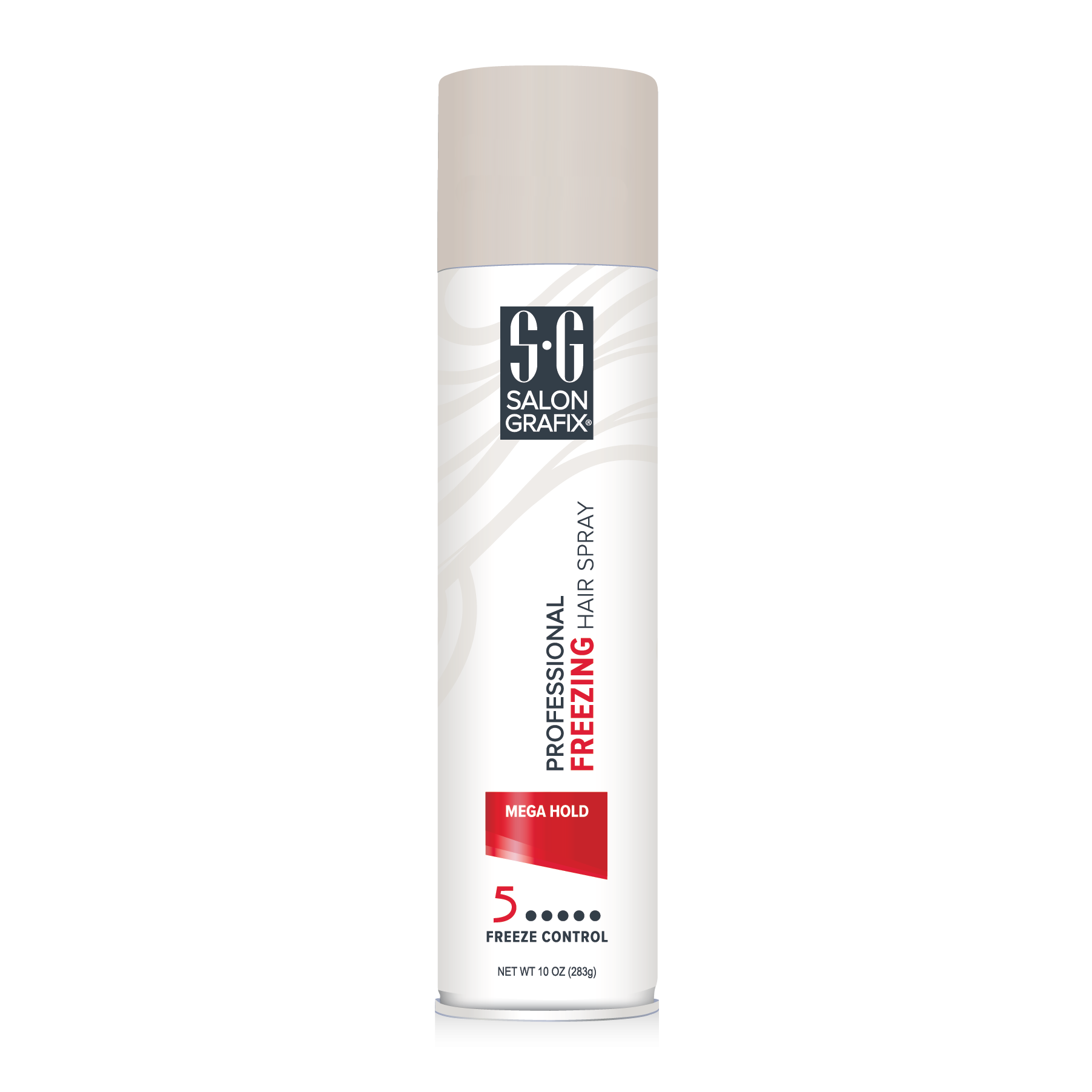 Salon Grafix Professional Freezing Mega Hold Hair Spray, 10 Ounce