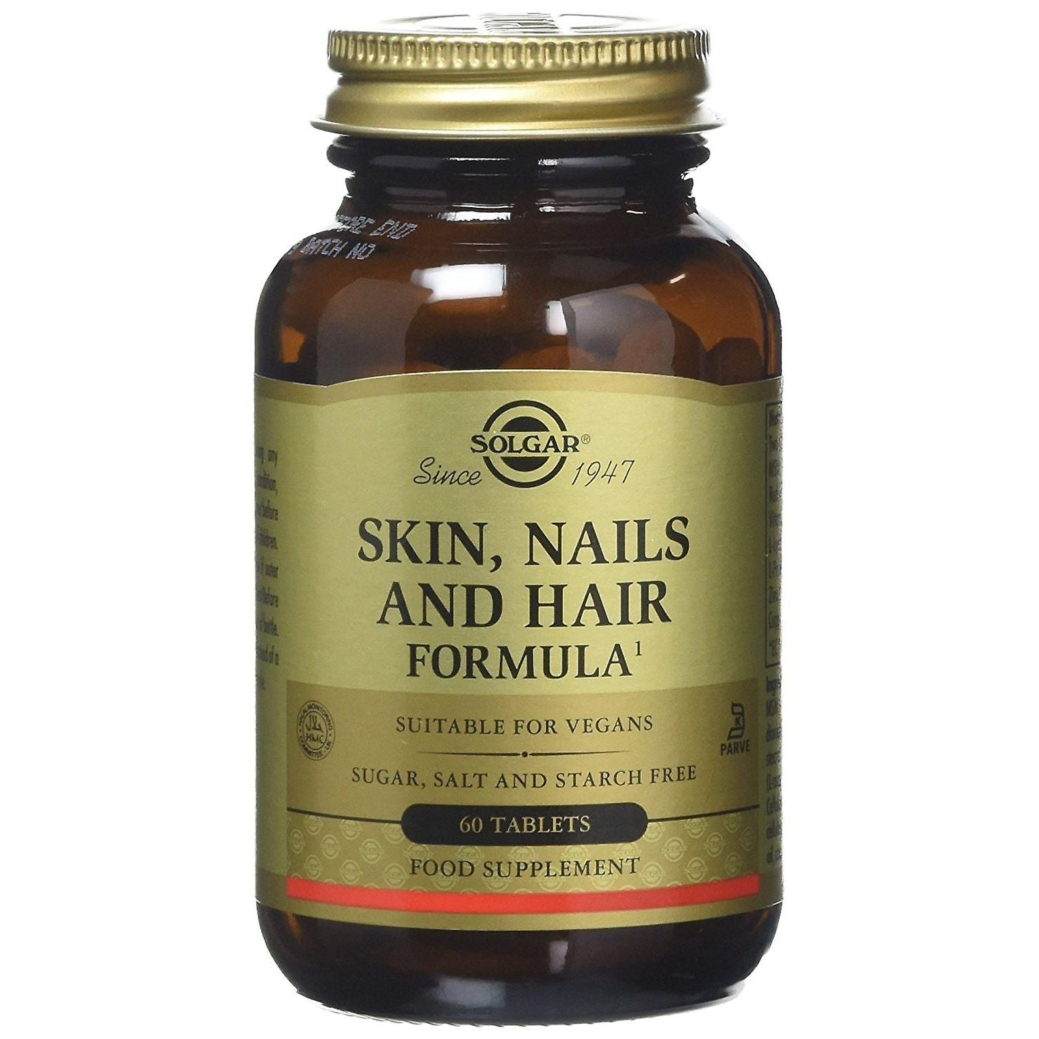 Solgar Skin, Nails & Hair, Advanced MSM Formula 60 Tablets