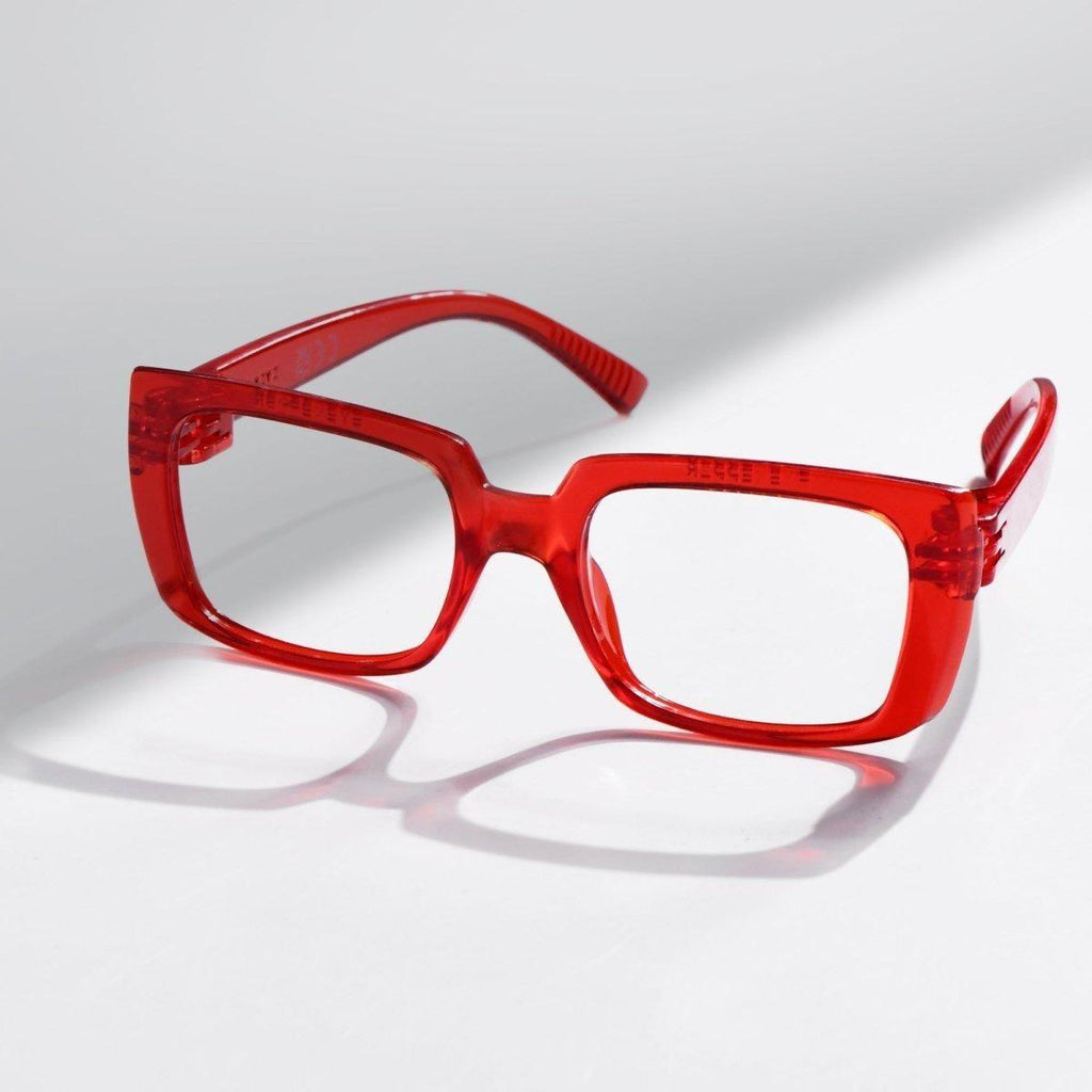 30% Blue Light Blocking Glasses Metalless Screwless Eyeglasses NR9107-B15