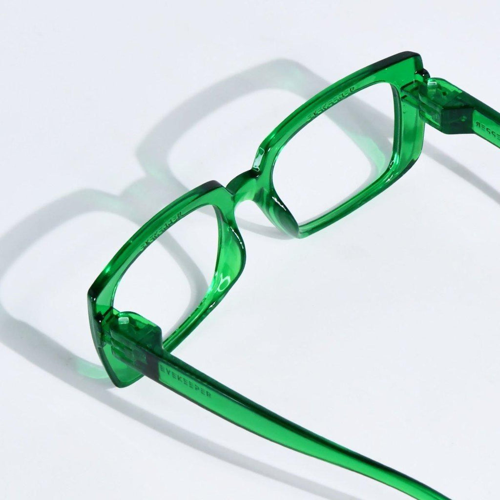 30% Blue Light Blocking Glasses Metalless Screwless Eyeglasses NR9107-B15