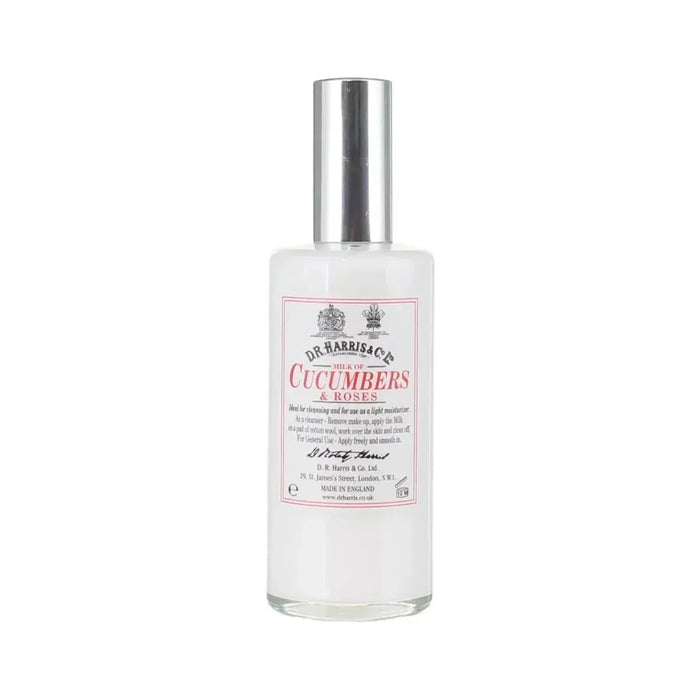 D.R. Harris & Co Milk Of Cucumber Roses Dispenser 100ml