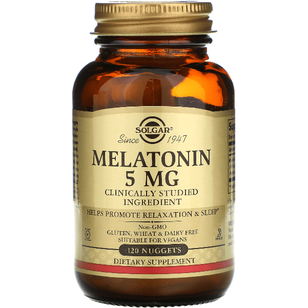 Solgar Melatonin 5mg 120 Nuggets