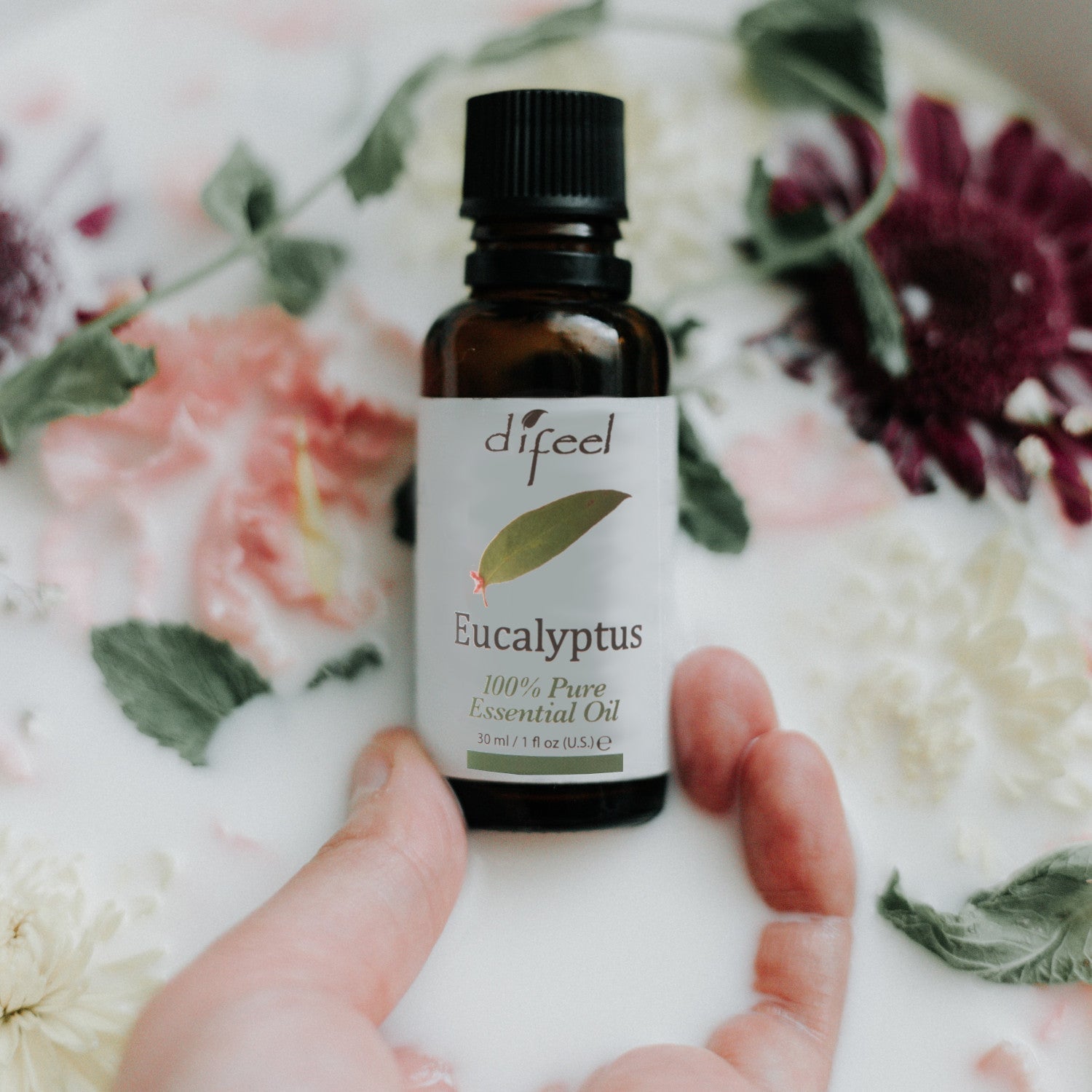 Difeel Essential Oils 100% Pure Eucalyptus Oil 1 Ounce
