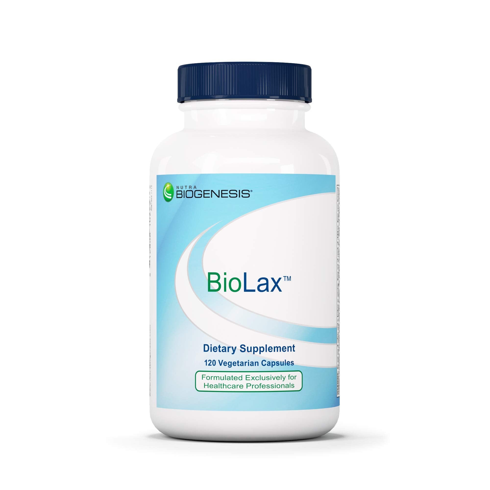 Nutra BioGenesis BioLax -Magnesium Citrate, Konjac, and Dietary Fiber to Help Support Digestive Health, Elimination & Cleansing - Gluten Free, Vegan, Non-GMO - 120 Capsules