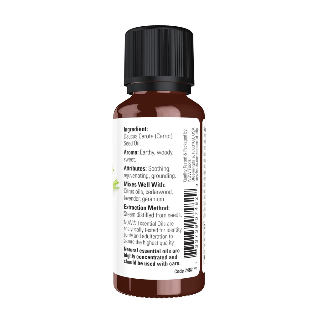 Now Essential Oils Carrot Seed Oil 1oz - 7482