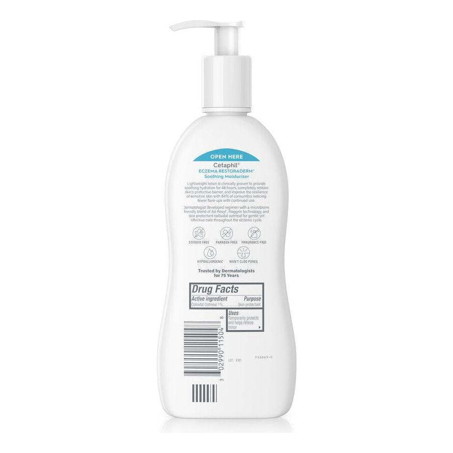 Cetaphil Eczema Restoraderm Soothing Moisturizer, 10 Oz