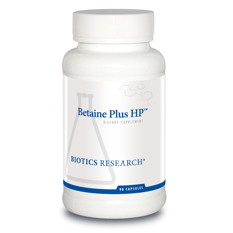 Biotics Research Betaine Plus HP 90 Capsules - 2 Pack