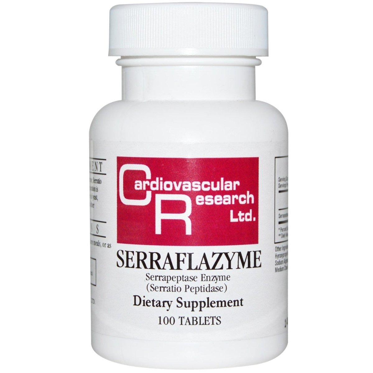 Cardiovascular Research Serraflazyme 100 Tablets - 4 Pack