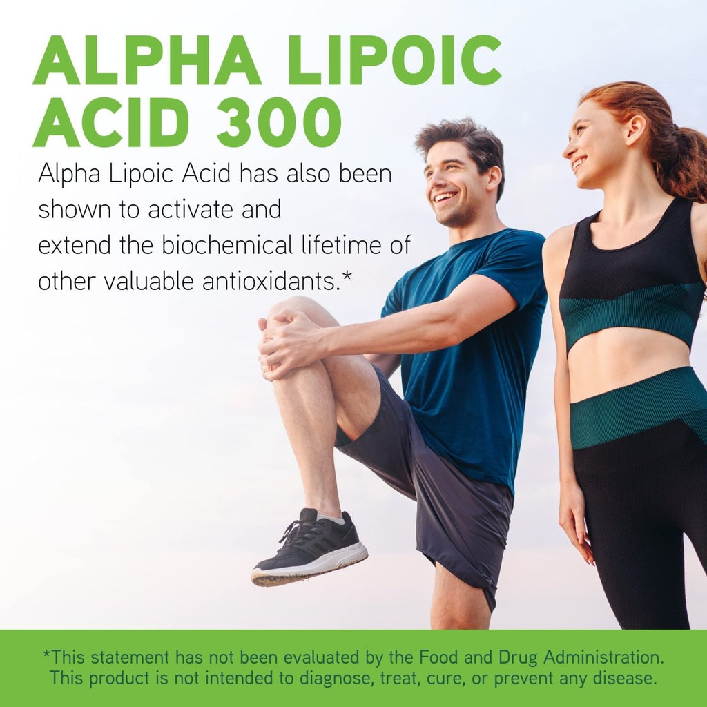 Davinci Labs Alpha Lipoic Acid 300 - Dietary Supplement to Support Metabolism and Healthy Collagen Levels - with 300 mg Alpha Lipoic Acid per Capsule - Gluten-Free - 60 Vegetarian Capsules