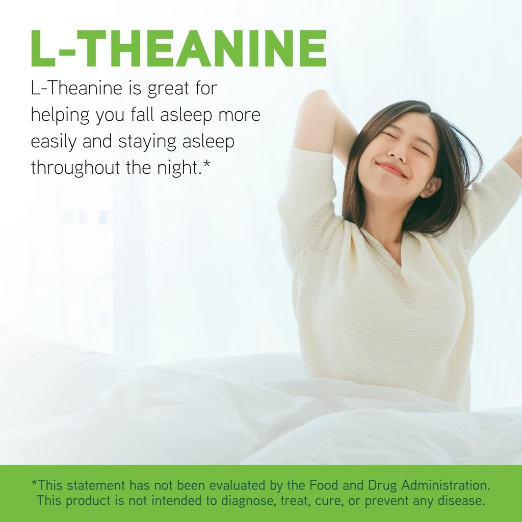 DAVINCI Labs L-Theanine - Dietary Supplement to Help with Concentration, Focus, Relaxation and Irritability* - with 200 mg L-Theanine per Serving - 60 Vegetarian Capsules
