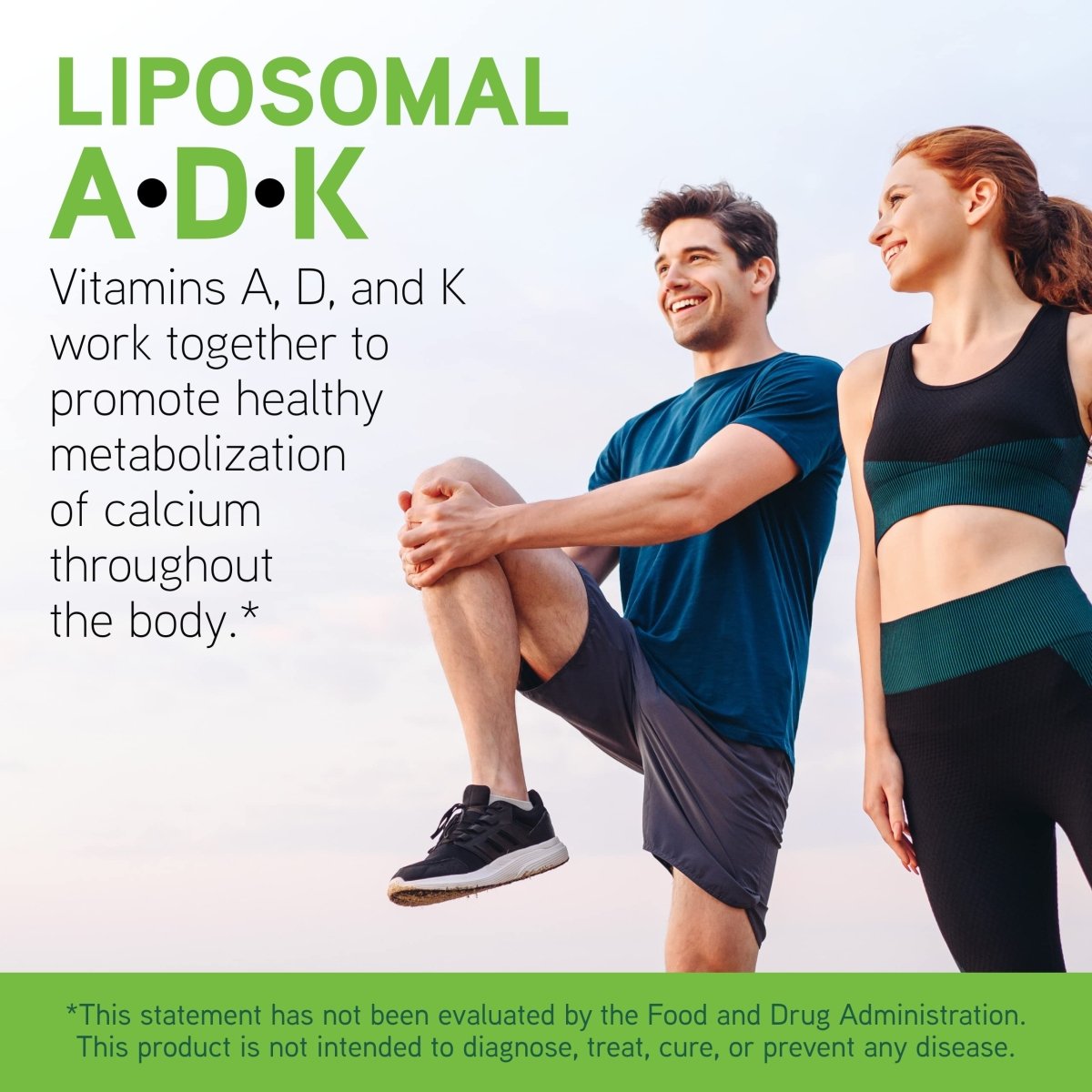 DAVINCI Labs Liposomal ADK - Liquid Dietary Supplement for Immune System, Bone, and Heart Health - 30 ml