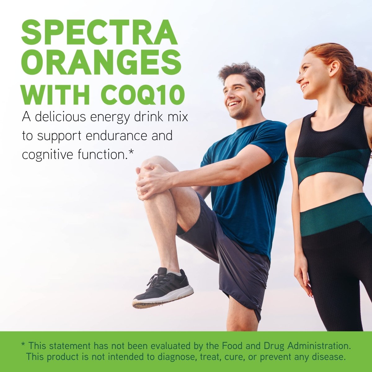 DaVinci Labs Spectra Orange - Energy Drink Supplement to Support Endurance, Metabolism and Cognitive Function - With Fiber, Protein, Vitamins, Minerals and More - Vegetarian - Gluten-Free -30 Servings