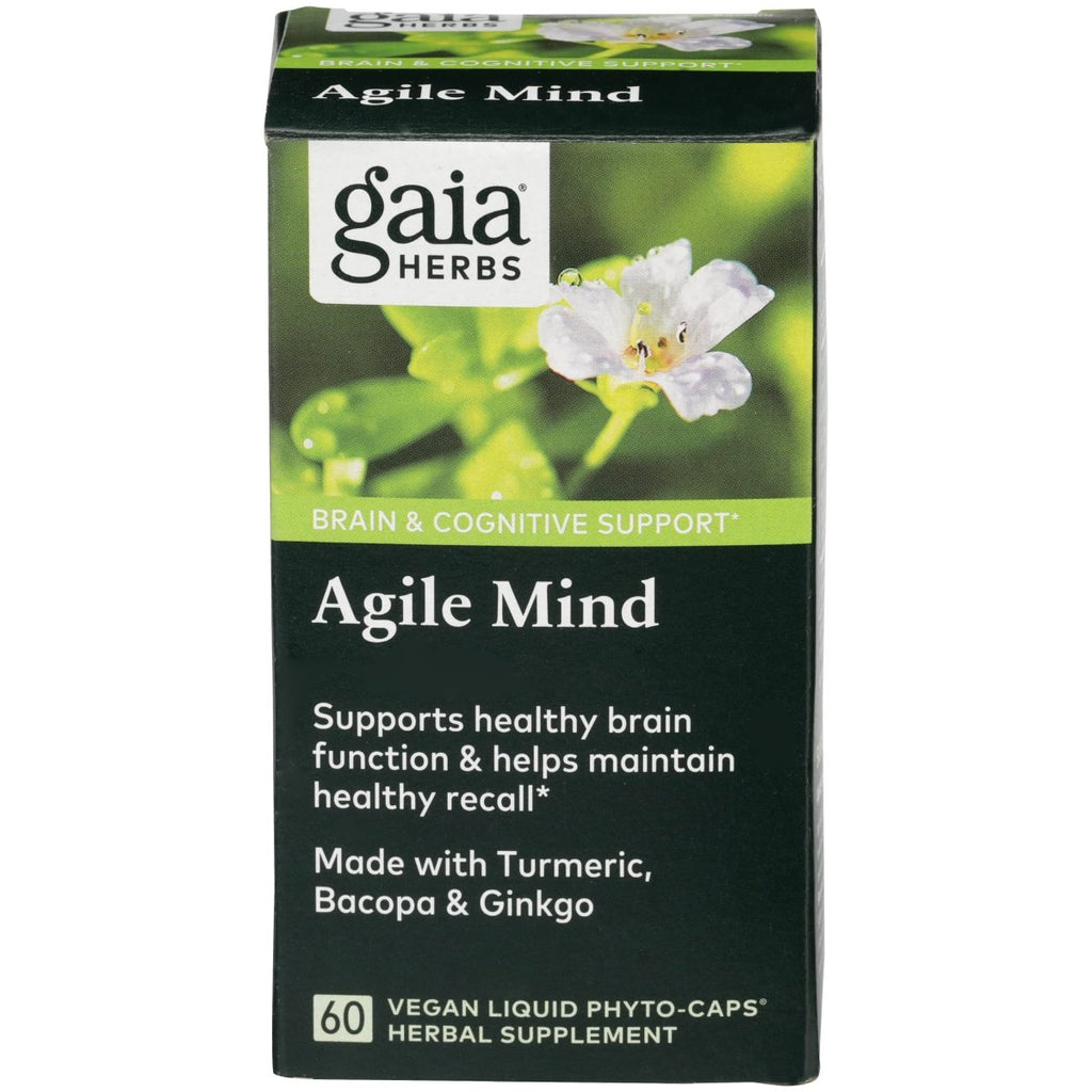 Gaia Herbs Agile Mind 60 Vcaps