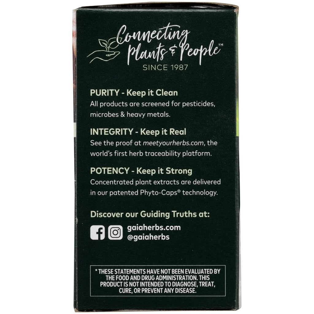 Gaia Herbs Agile Mind - Brain & Cognitive Support Herbal Supplements - with Organic Turmeric Root, Bacopa, Black Pepper, and Ginkgo Biloba - 60 Vegan Liquid Phyto-Capsules (30-Day Supply)