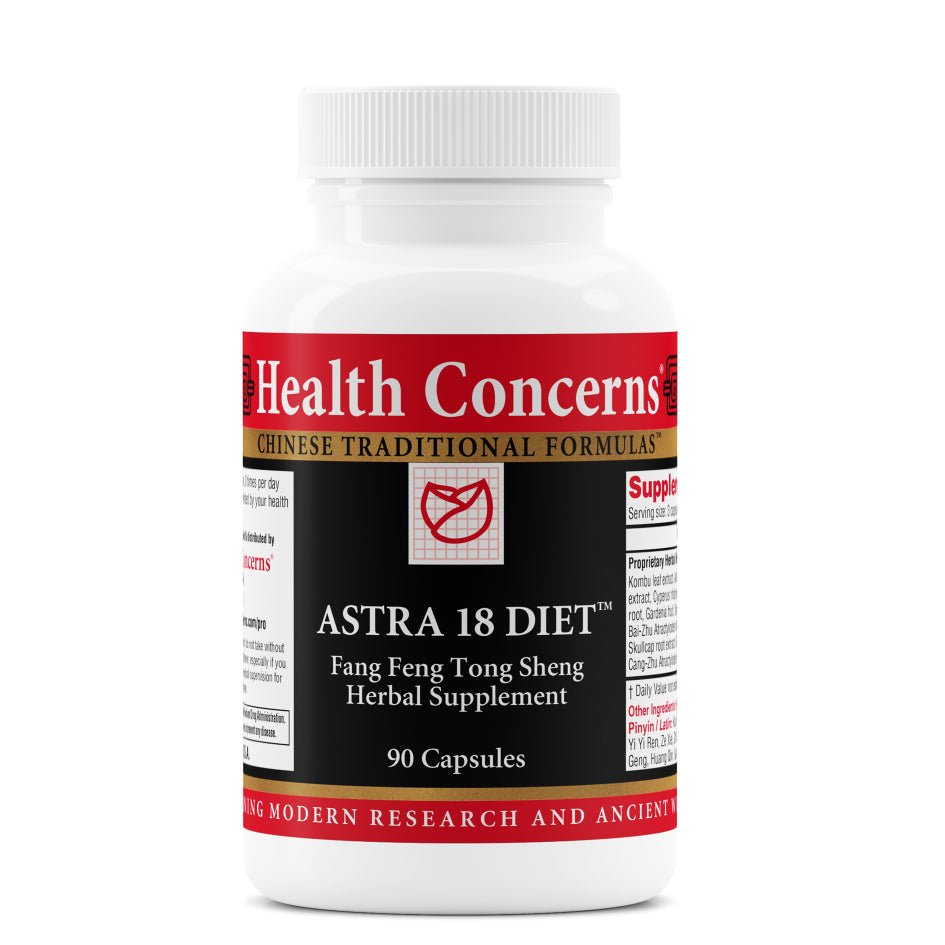 Health Concerns Astra 18 Diet (Modified Fang Feng Tong Sheng San) 90 Tablets
