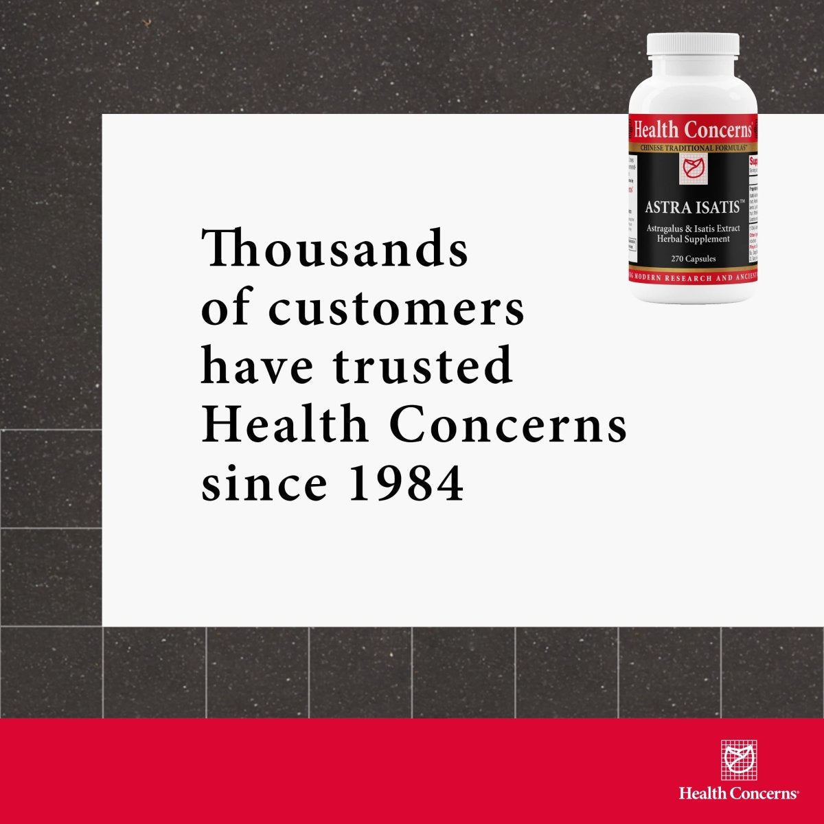 Health Concerns Astra Isatis - Immune Defense & Respiratory Support Supplement - 90 Capsules