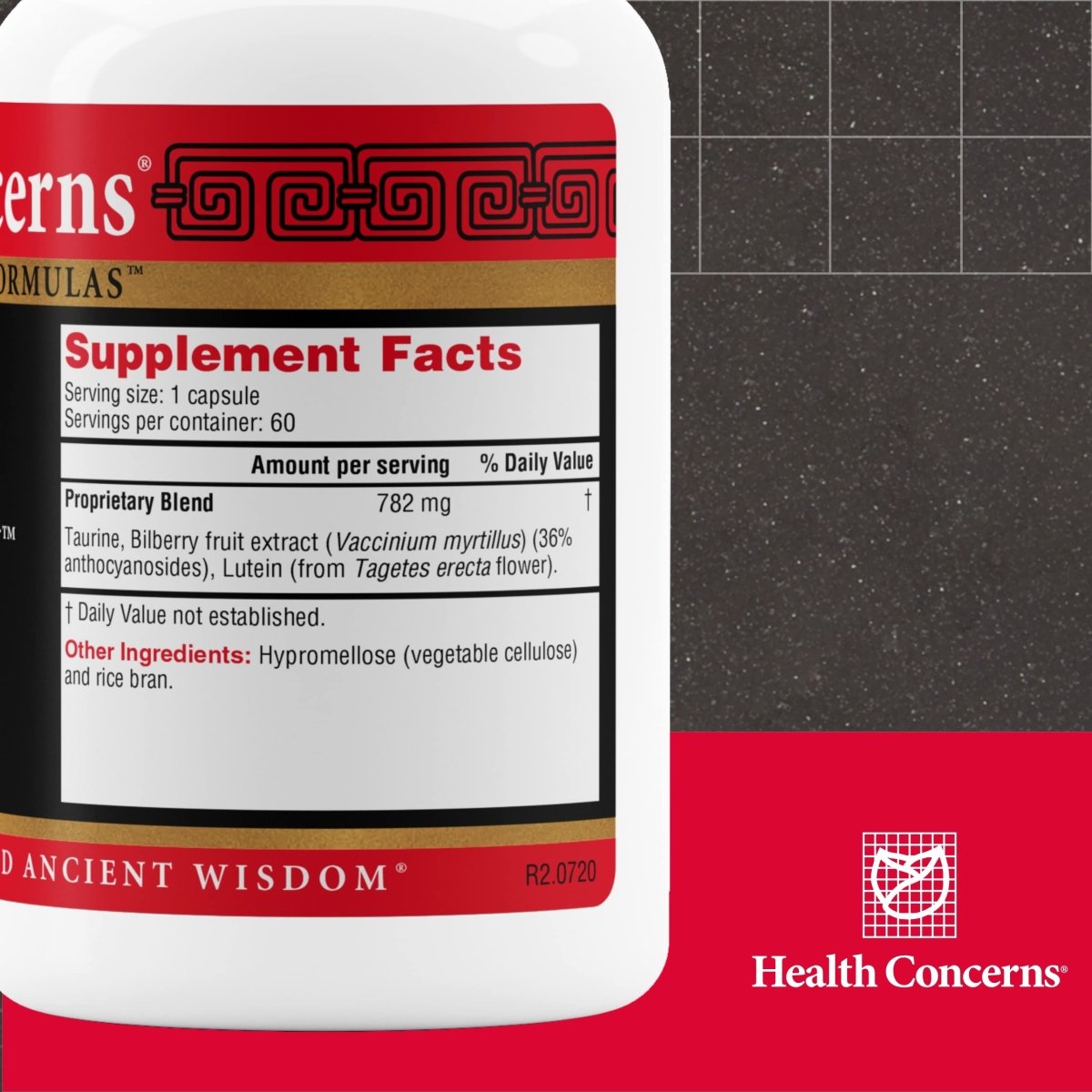 Health Concerns Bil Lutein - Eye Health & Eye Support Supplements - 60 Capsules