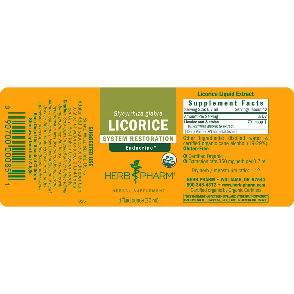 Herb Pharm Licorice 1oz