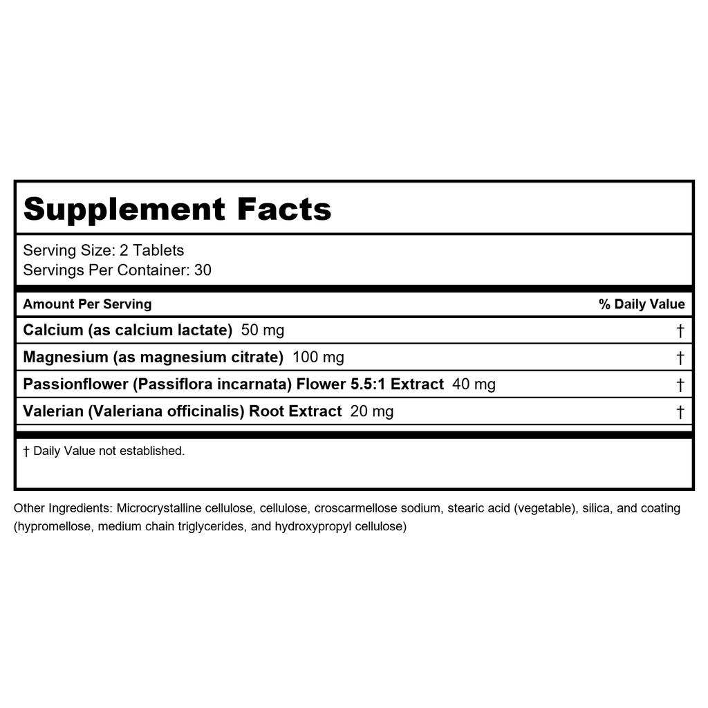 Metagenics MyoCalm | Muscle Relaxation and Comfort Formula with Passionflower and Valerian Root | 60 Tablets