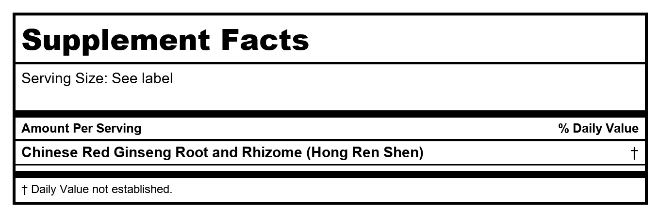 Kan Herb Company Chinese Red Ginseng Root