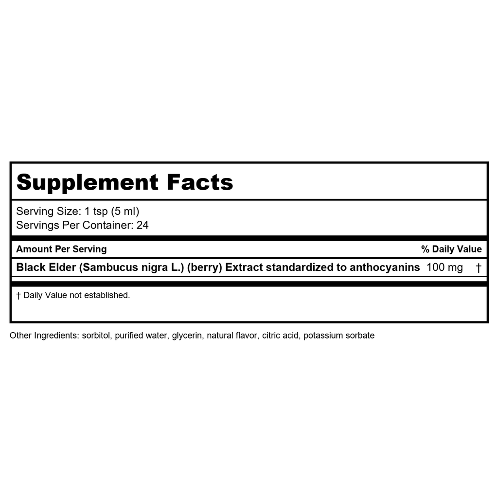 Nature'S Way Sambucus Syrup Sugar Free 4 Fz