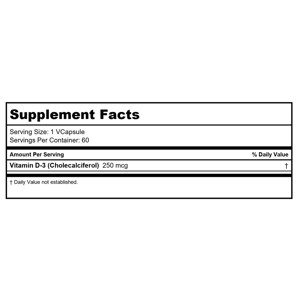 SOLARAY D3 10,000 LU VCapsules | 60 Count