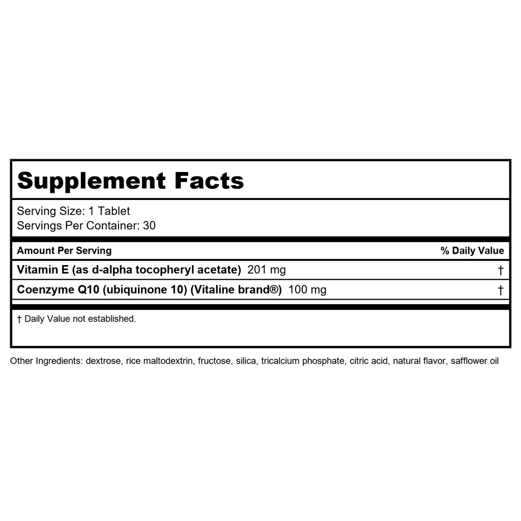 Nature's Way SMART Q10 CoQ10 Chewables - Empowering Heart and Brain Health with a Burst of Orange Flavor