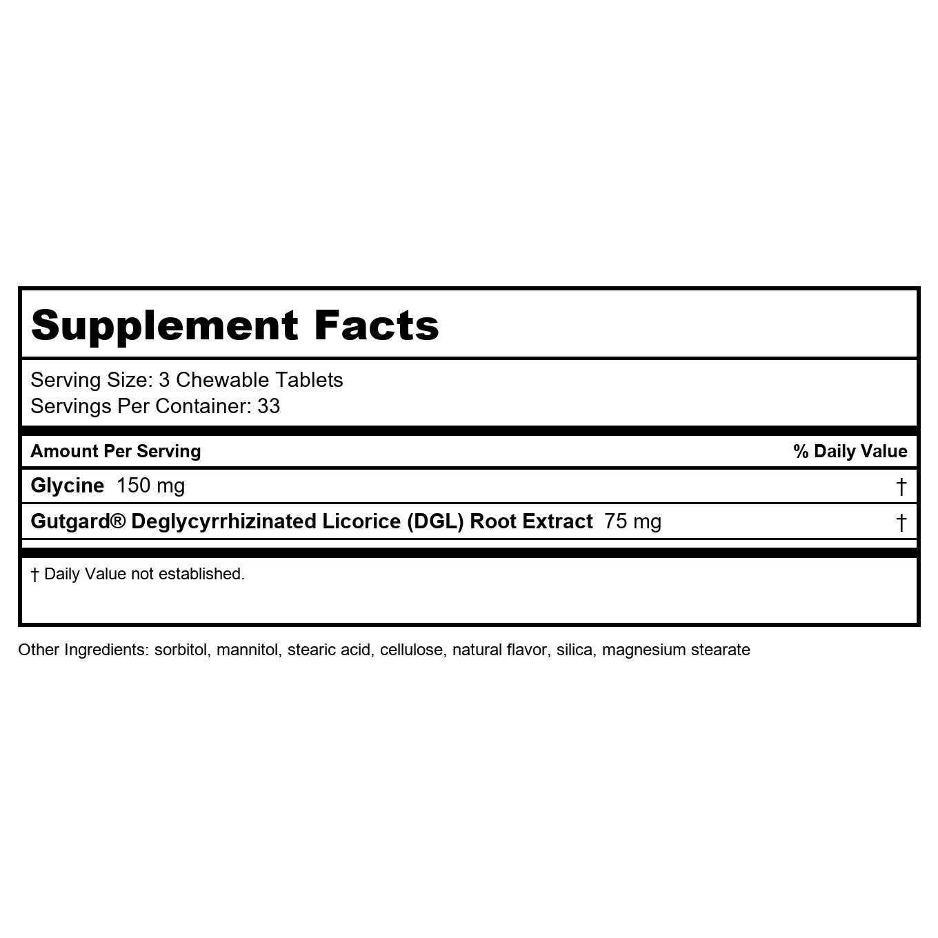 Nature's Way Nature's Way Dgl 3:1 (deglycyrrhizinated Licorice) Digestive Relief, Original, 100 Chewables, Licorice Flavored, 100 Count