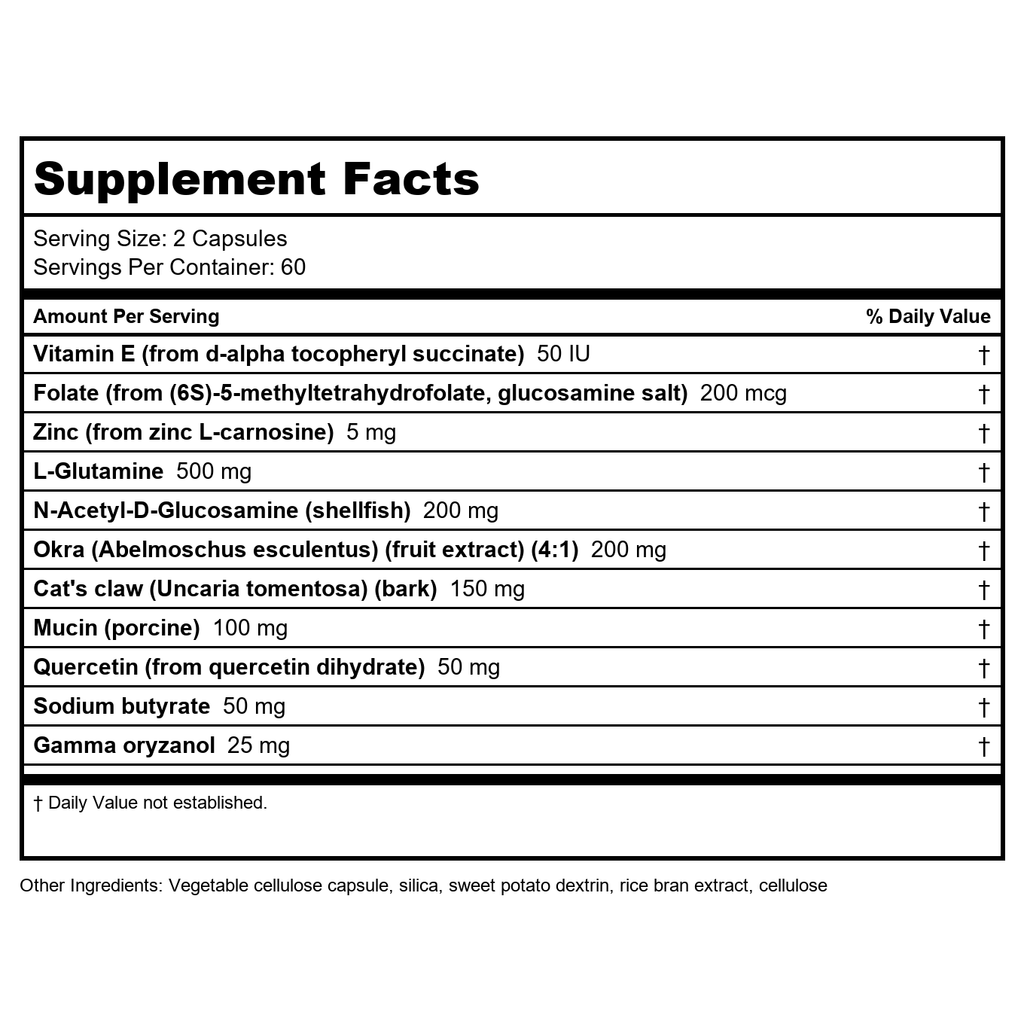 Nutra BioGenesis - Intestinal Repair Capsules -  120 Capsules  03311