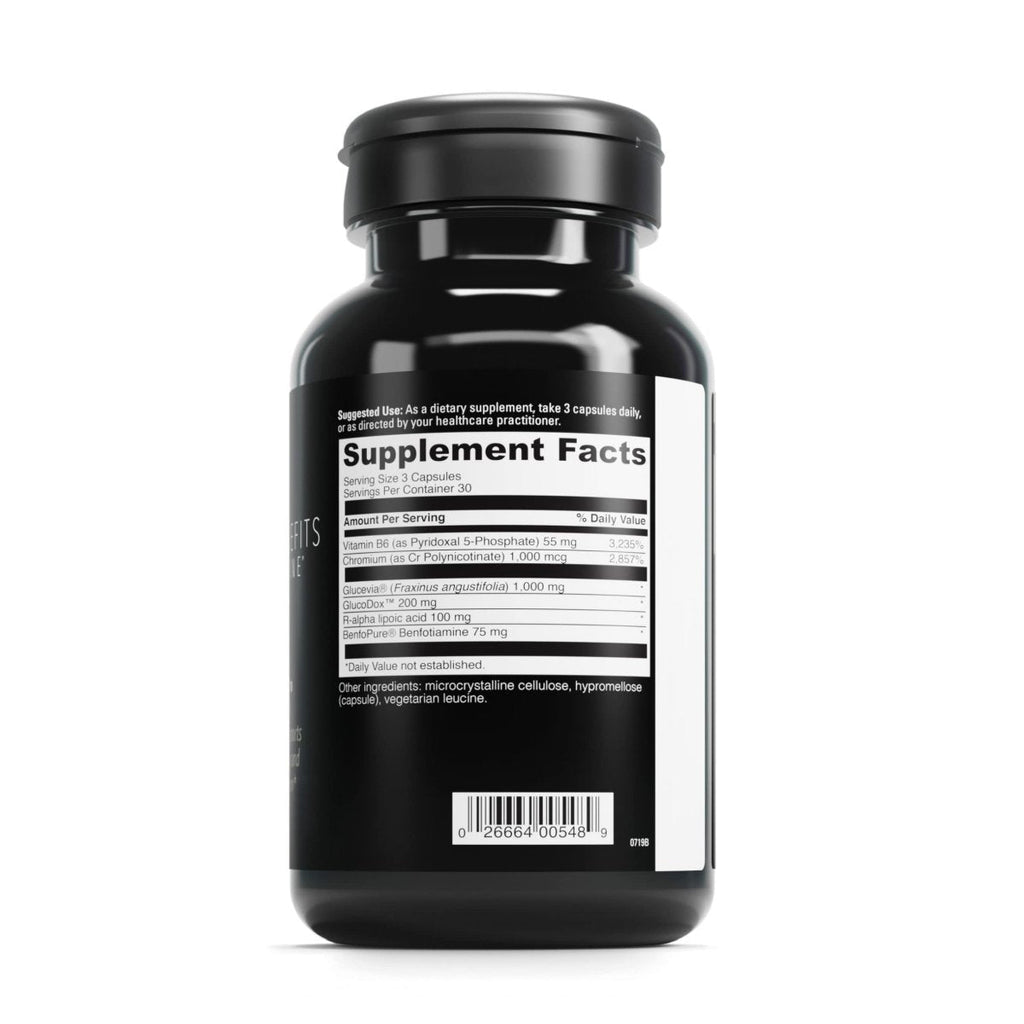 DaVinci Labs Gluco Benefits - Support Healthy Metabolism and Cellular Energy - 90 Vegetarian Capsules