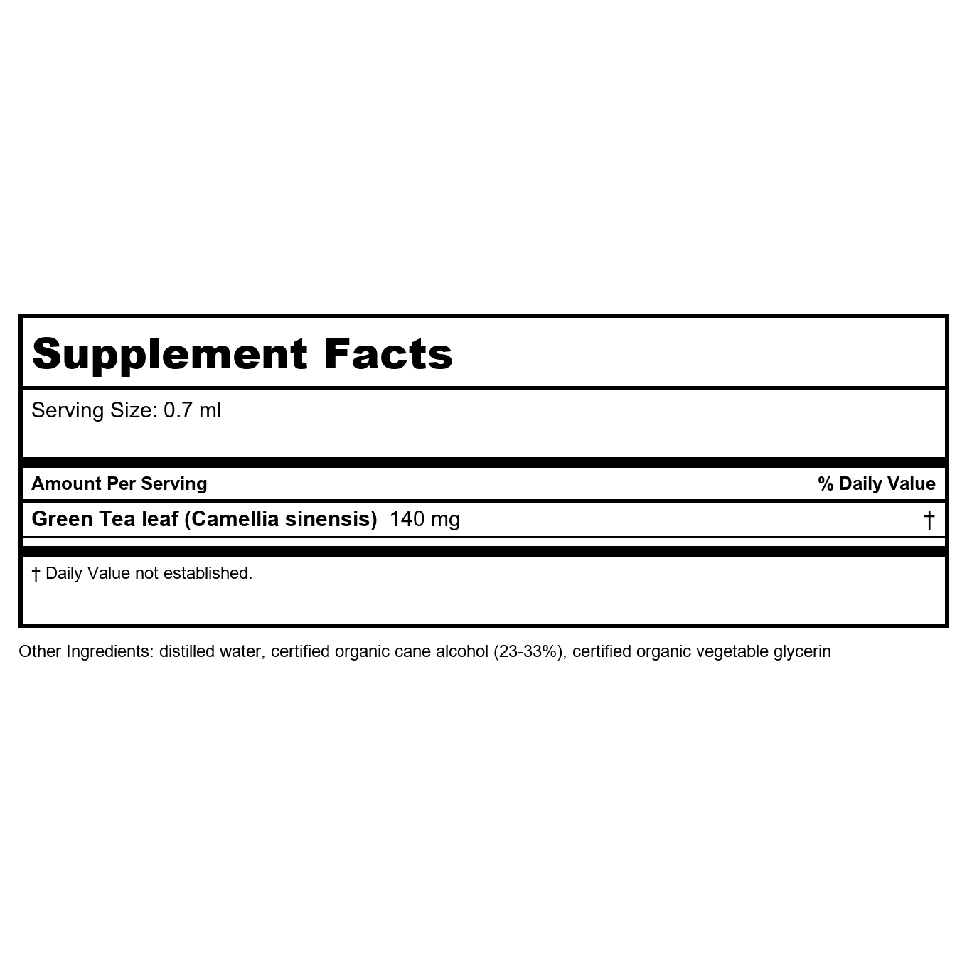 Herb Pharm Green Tea 1oz