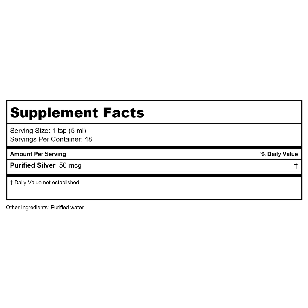 American Biotech Labs ASAP Health Max 30ppm SilverSol - 8oz