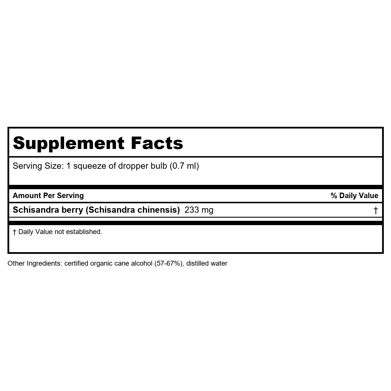 Herb Pharm Schisandra 4oz