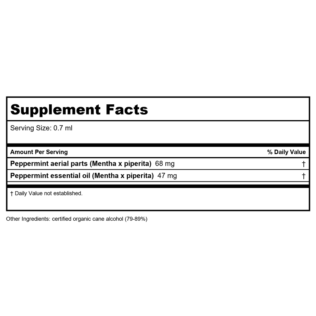 Herb Pharm Peppermint Spirits 4oz