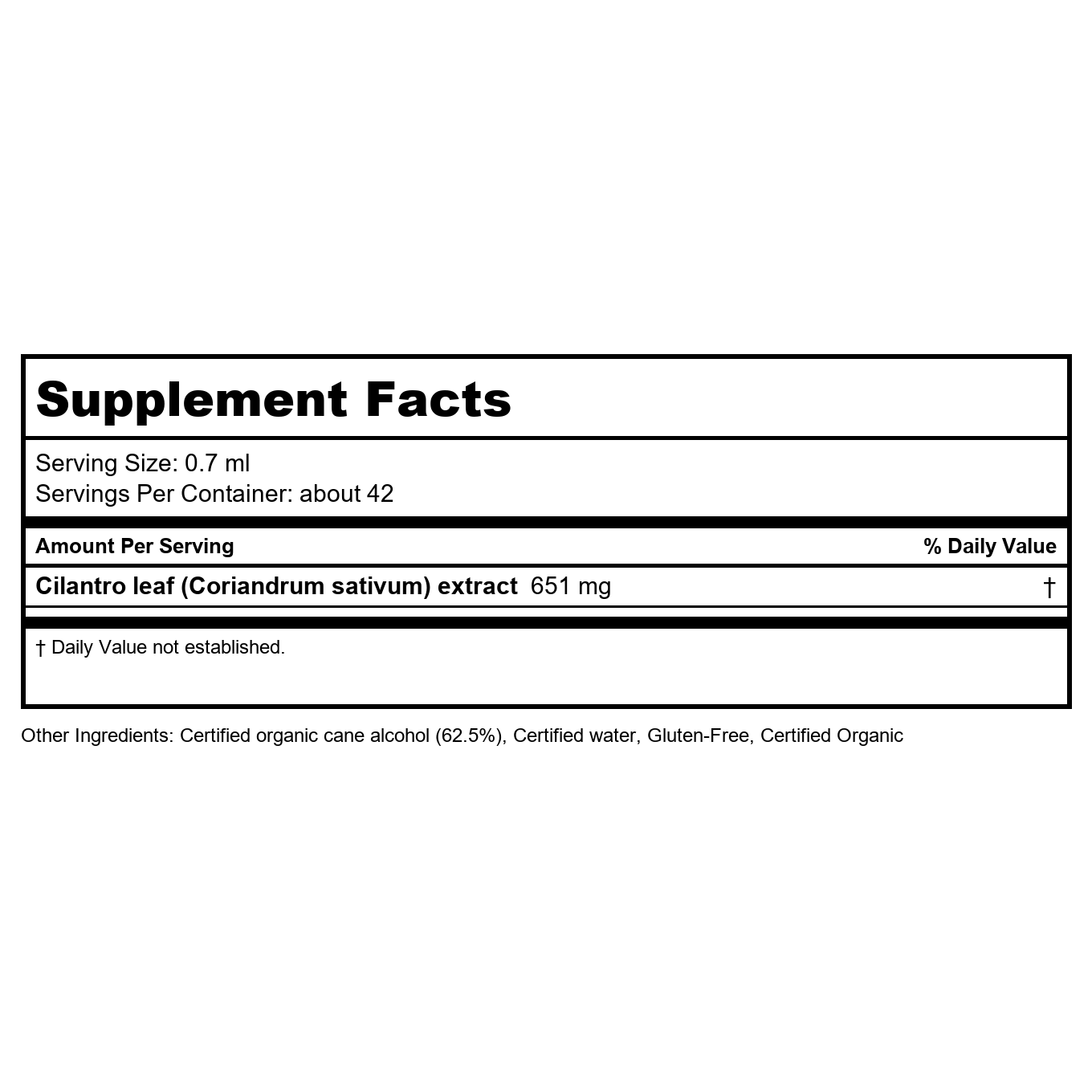 Herb Pharm Cilantro 1oz