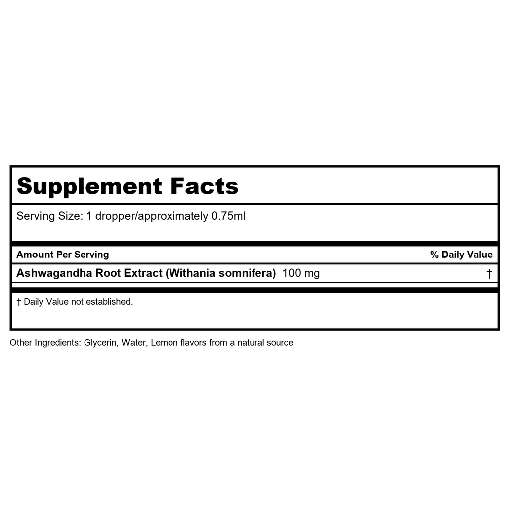 Ayush Herbs Ashwagandha Drops 2oz