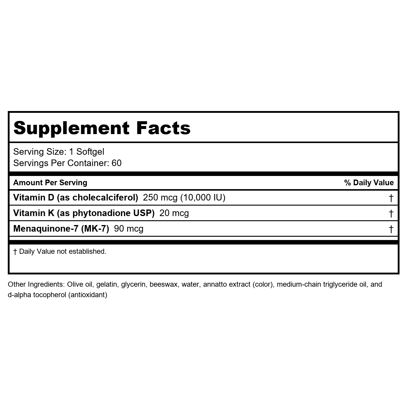 Vital Nutrients Vitamin C 1,000mg 120 Vcaps