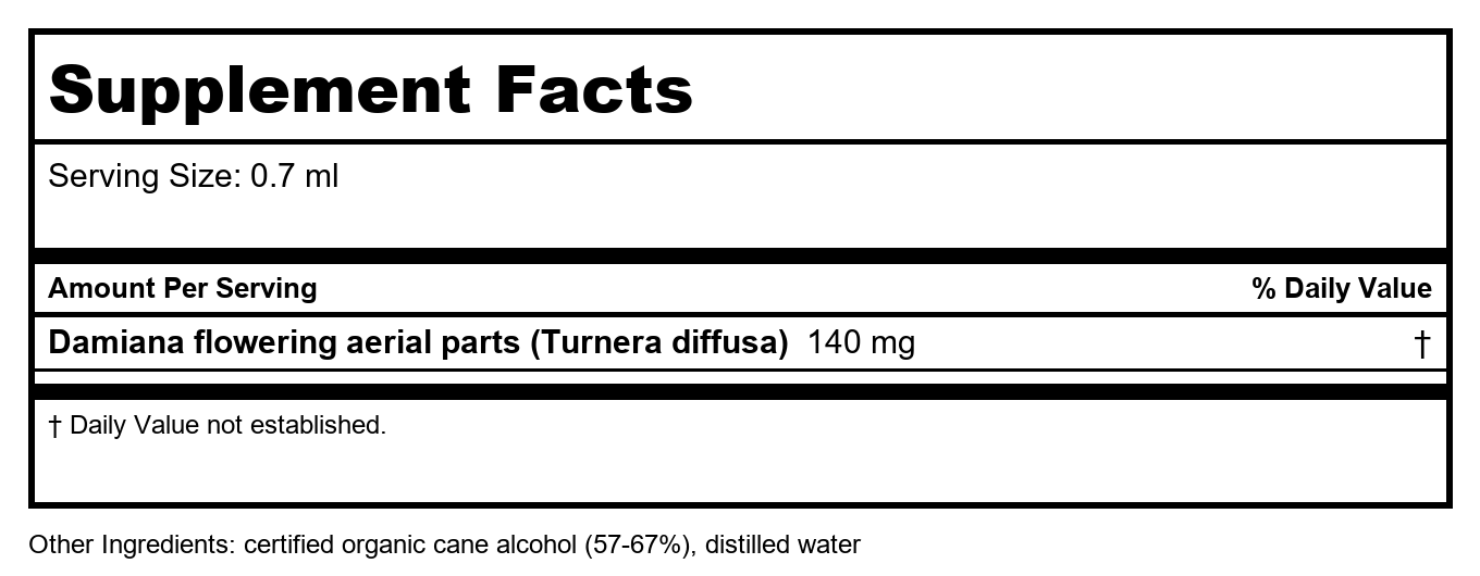 Herb Pharm Damiana 1oz - B0001TKQN6