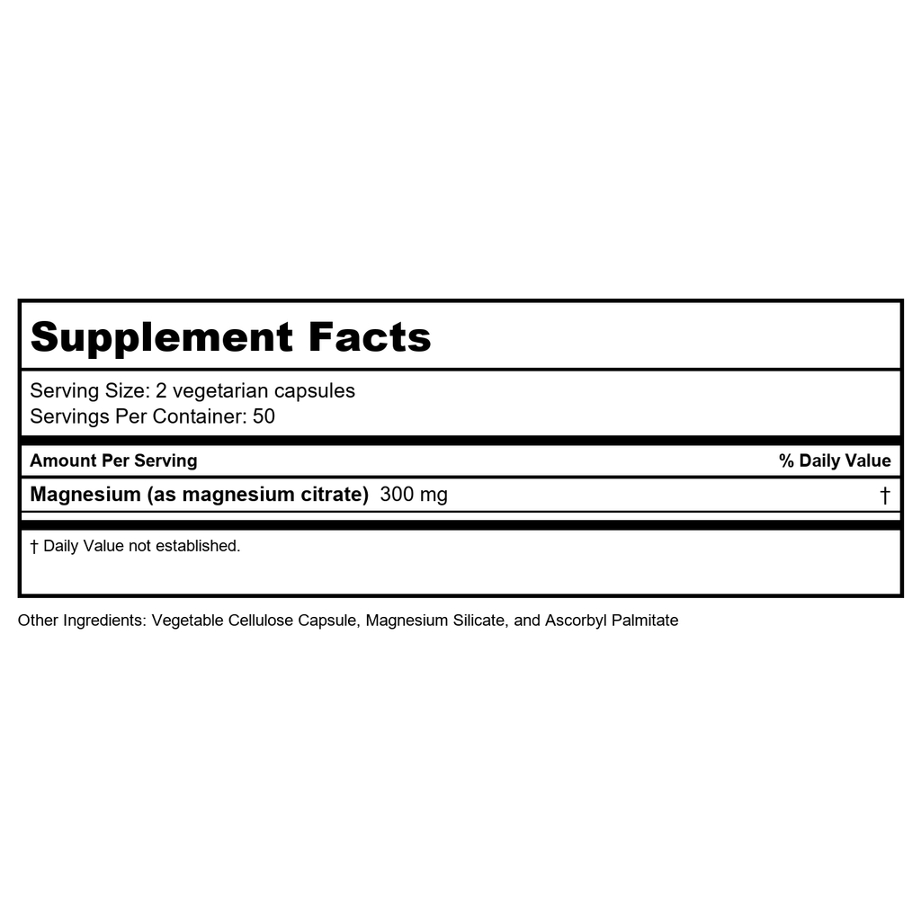 Vital Nutrients Calcium Citrate Malate 150mg 100 Vcaps