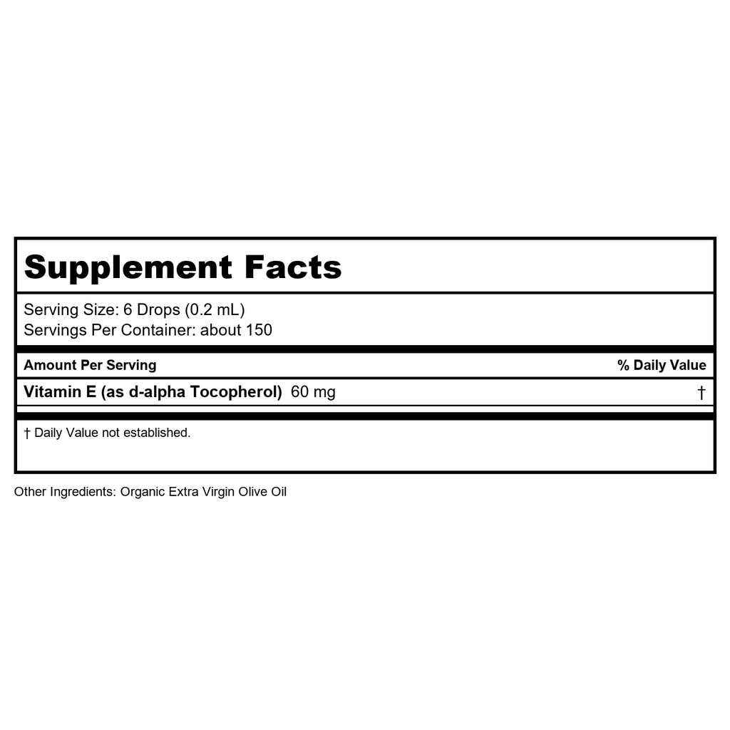 Now Foods Vitamin E Liquid 1oz - 0910
