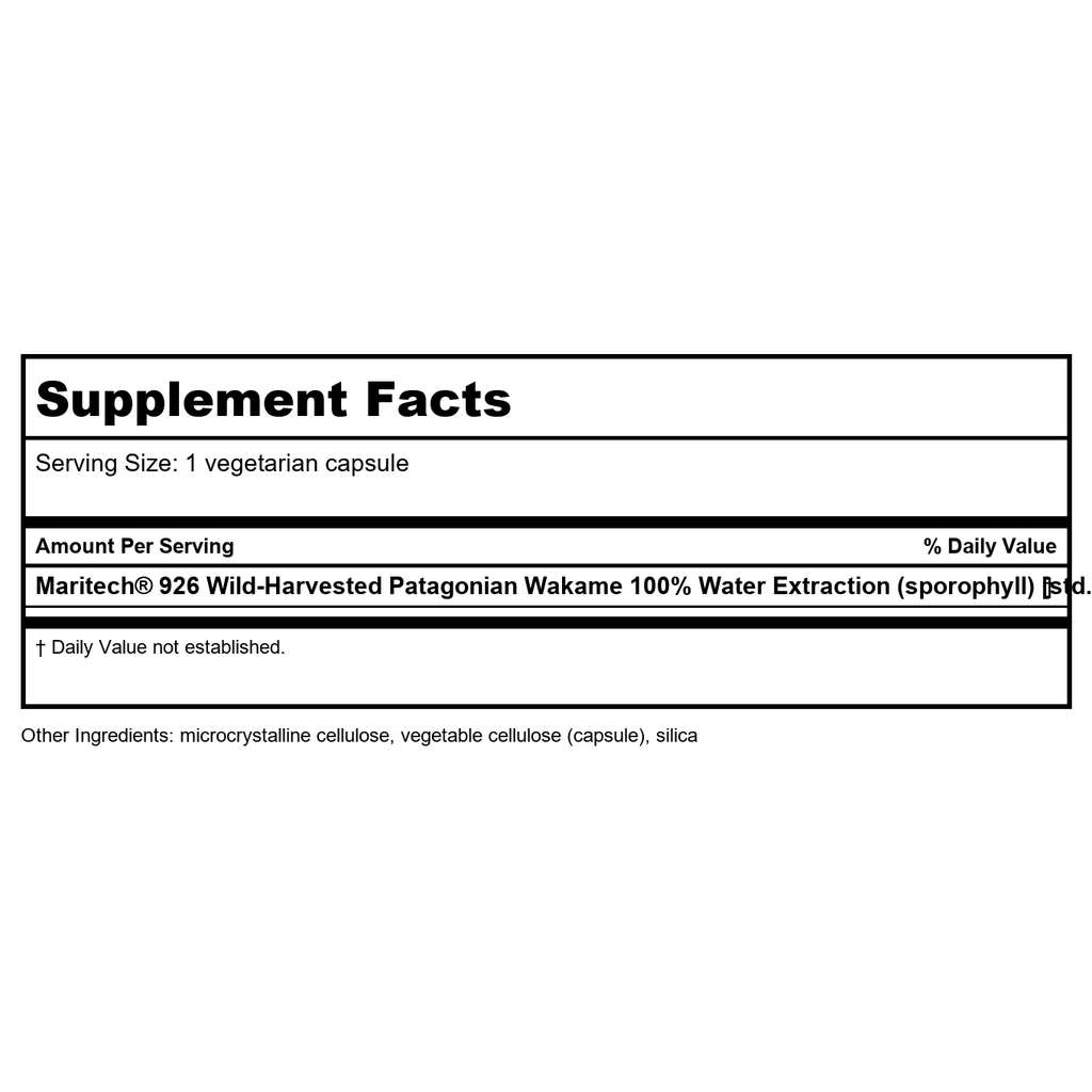 Life Extension Optimized Fucoidan With Maritech 926 60 Vcaps - 2 Pack