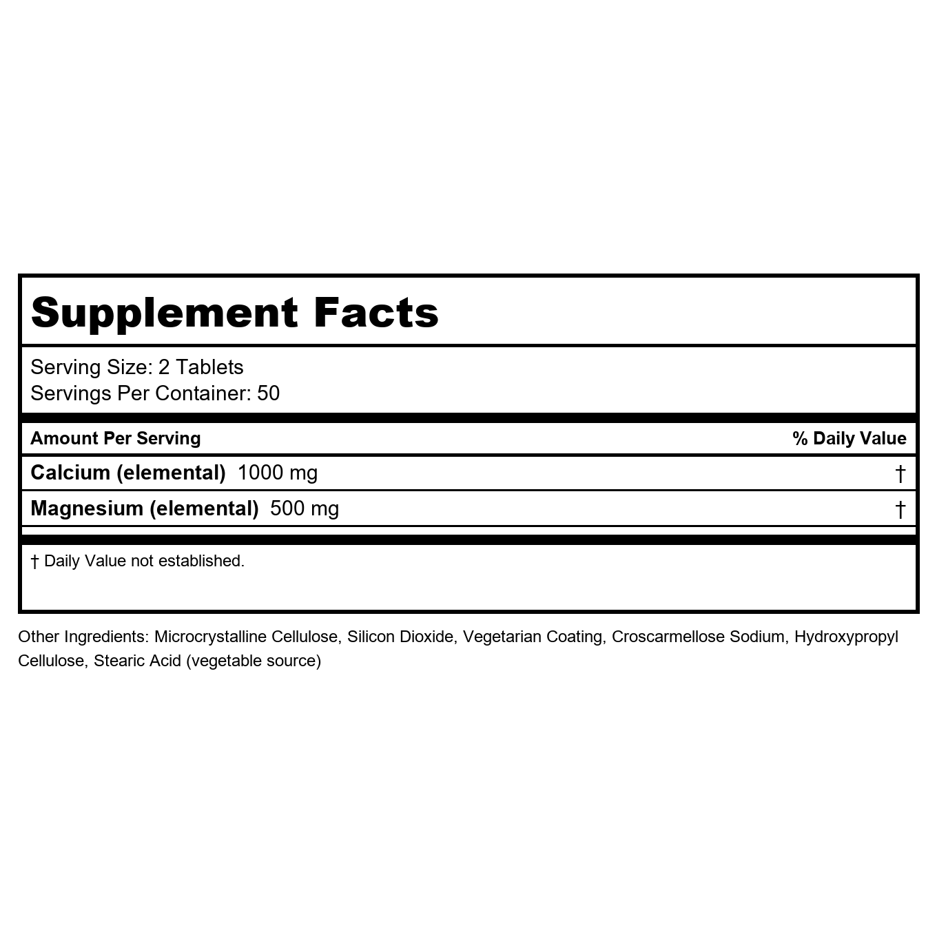Now Foods Calcium & Magnesium 100 Tablets - 1270