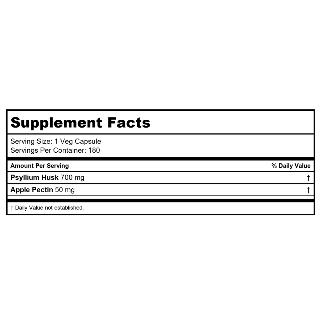 Now Foods Psyllium Husk 700 mg 180 Vcaps - 5973 *