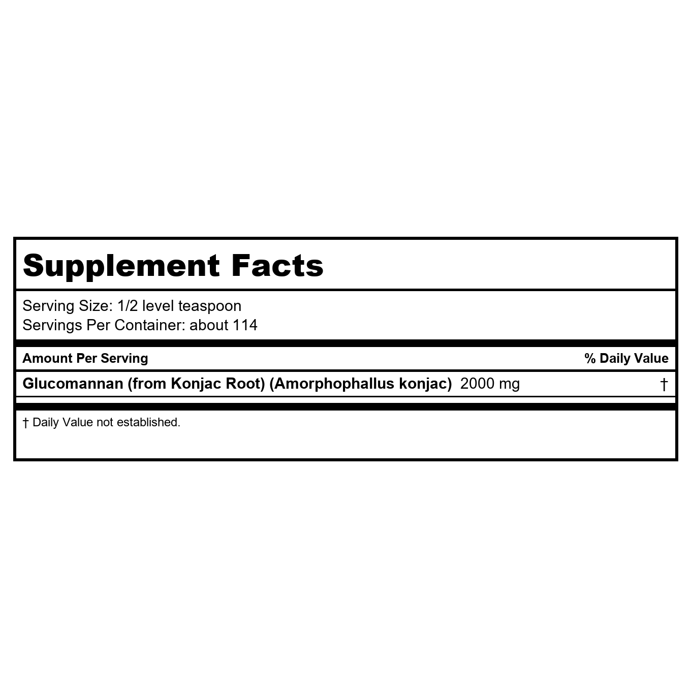 Now Foods Glucomannan Pure Powder 8oz - 6513 - Walmart Only