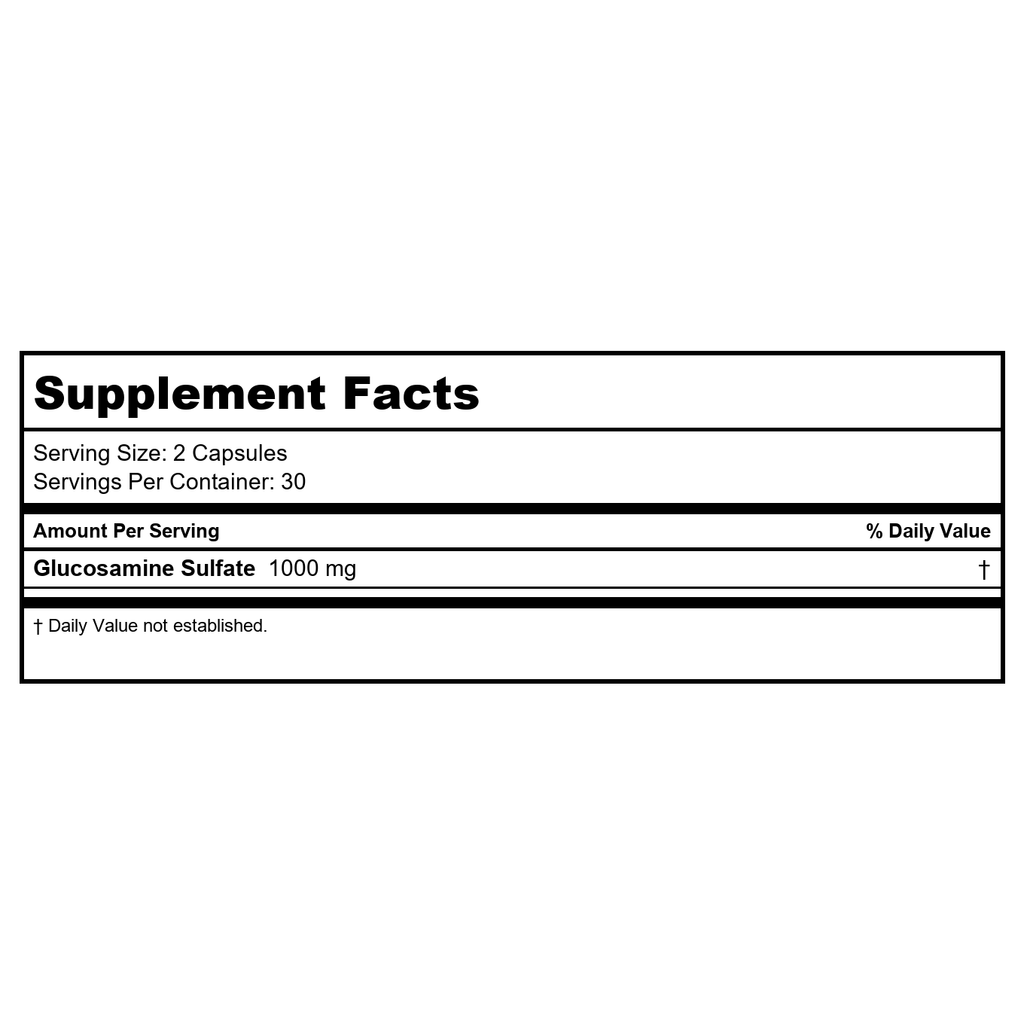 Now Foods Glucosamine '1000' 60 Vcaps - 3237