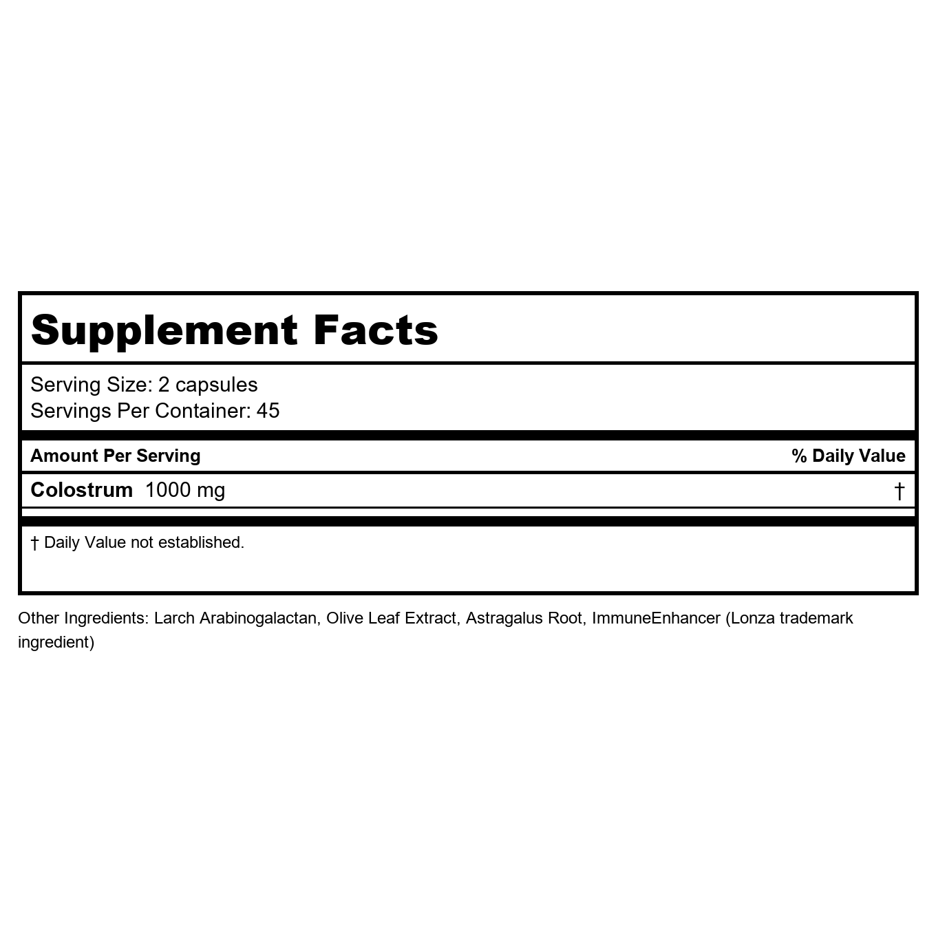 Now Foods Super Colostrum 500 mg 90 Vcaps - 3232