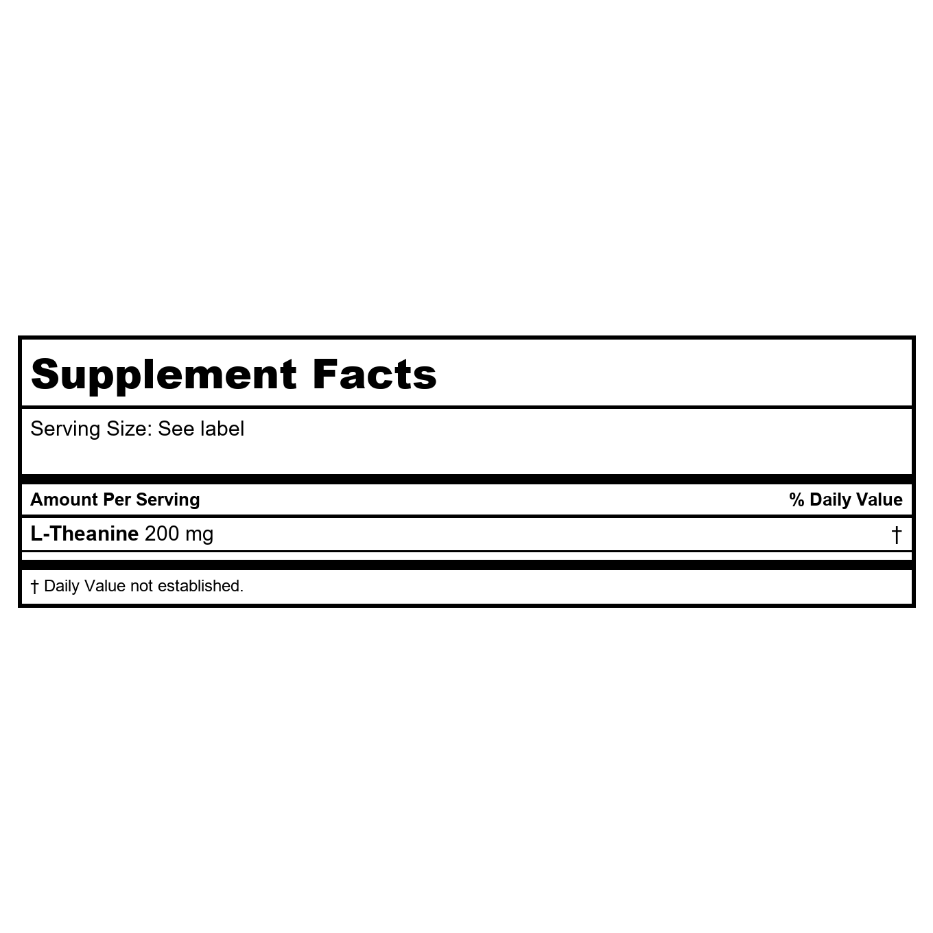 Now Foods L-Theanine Double Strength 200 mg 60 Vcaps - 0147 - 2 Pack