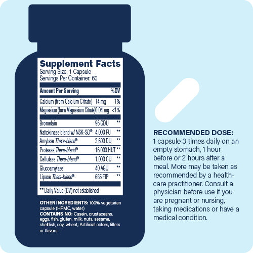 Enzyme Science Nattokinase Pro 60 Capsules