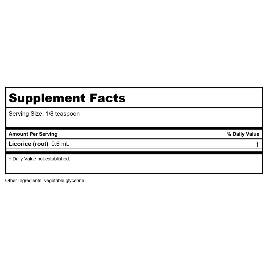 Wise Woman Herbals Licorice Solid Extract 4oz -