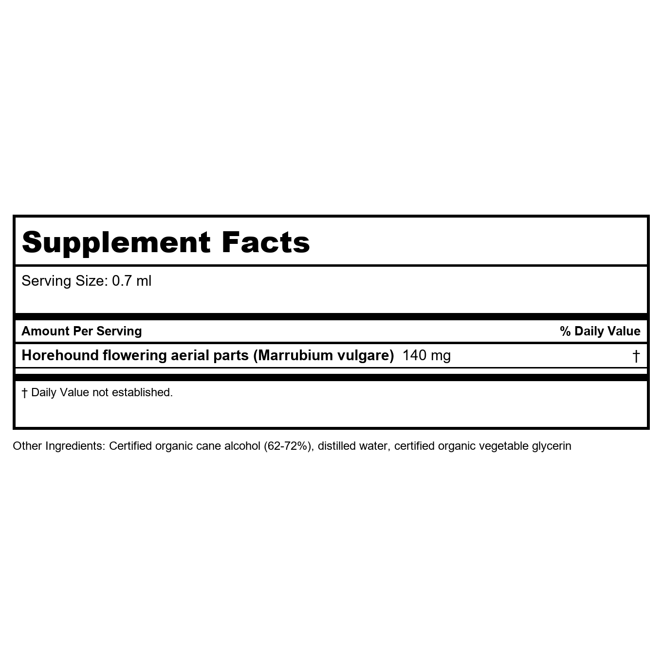 Herb Pharm Horehound Extract 1oz